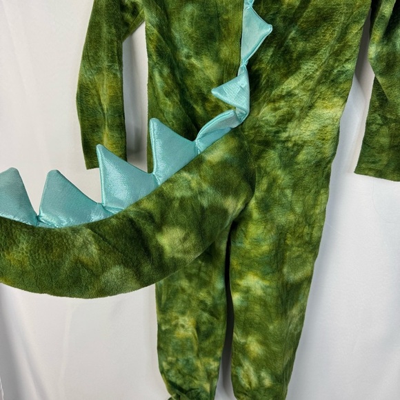 Pottery Barn Kids Green T-Rex Light Up Halloween Costume 4-6 - Picture 6 of 11